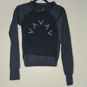 Varley mesh perforated long sleeve upf rash guard